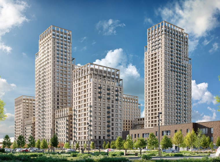 1 комн. Квартира 42.3 кв. м
