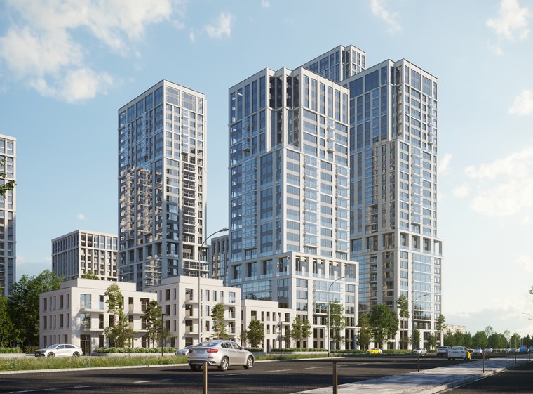 1 комн. Квартира 55.8 кв. м