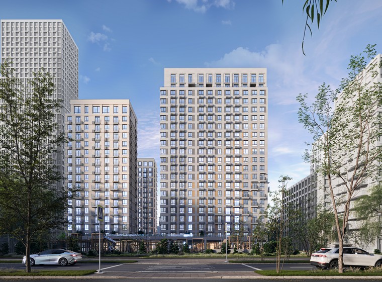 2 комн. Квартира 66.4 кв. м