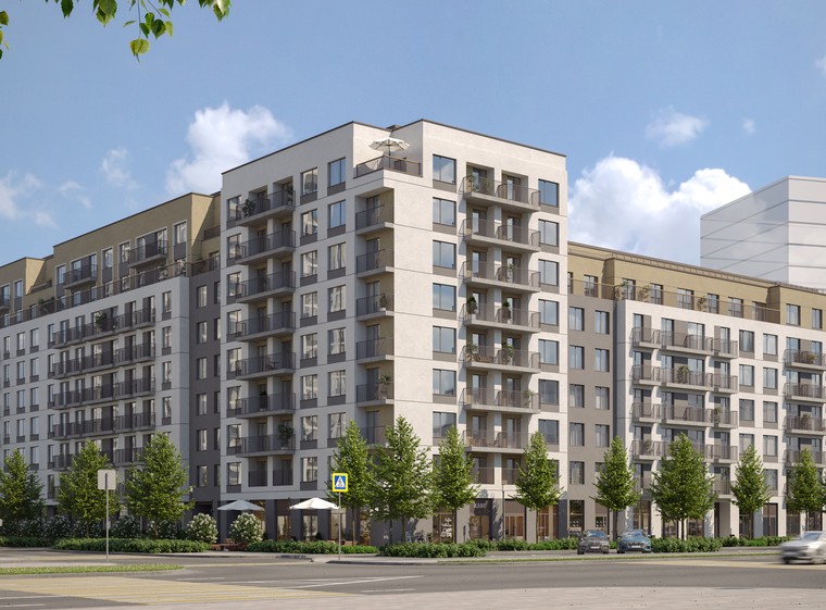 3-комнатная квартира, 126.62 кв.м, Кварталы Драверта, изображение-3