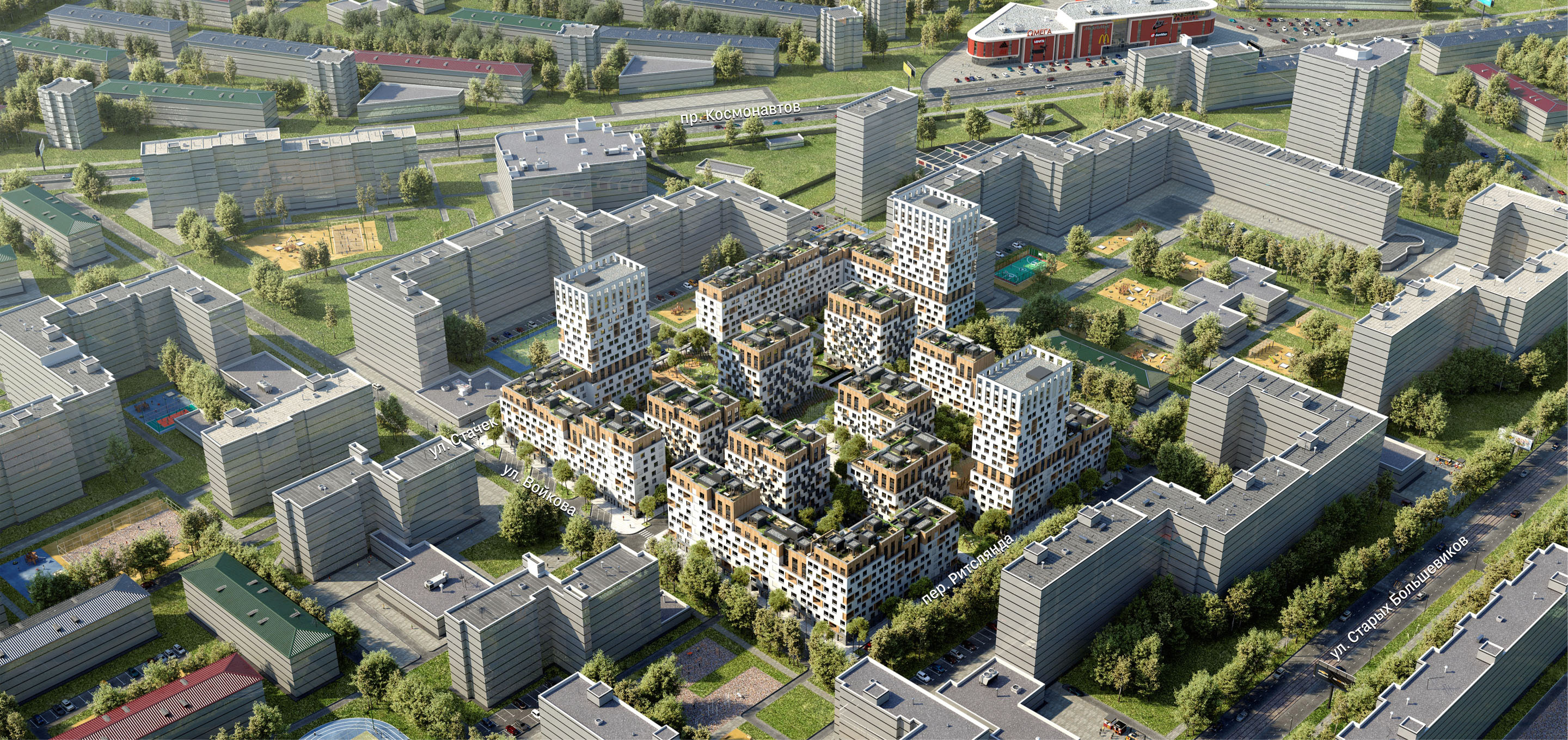 Северный квартал в Екатеринбурге от застройщика Брусника