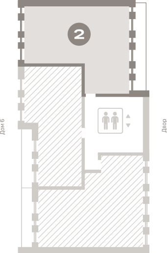 2 комн. Квартира 103.5 кв. м