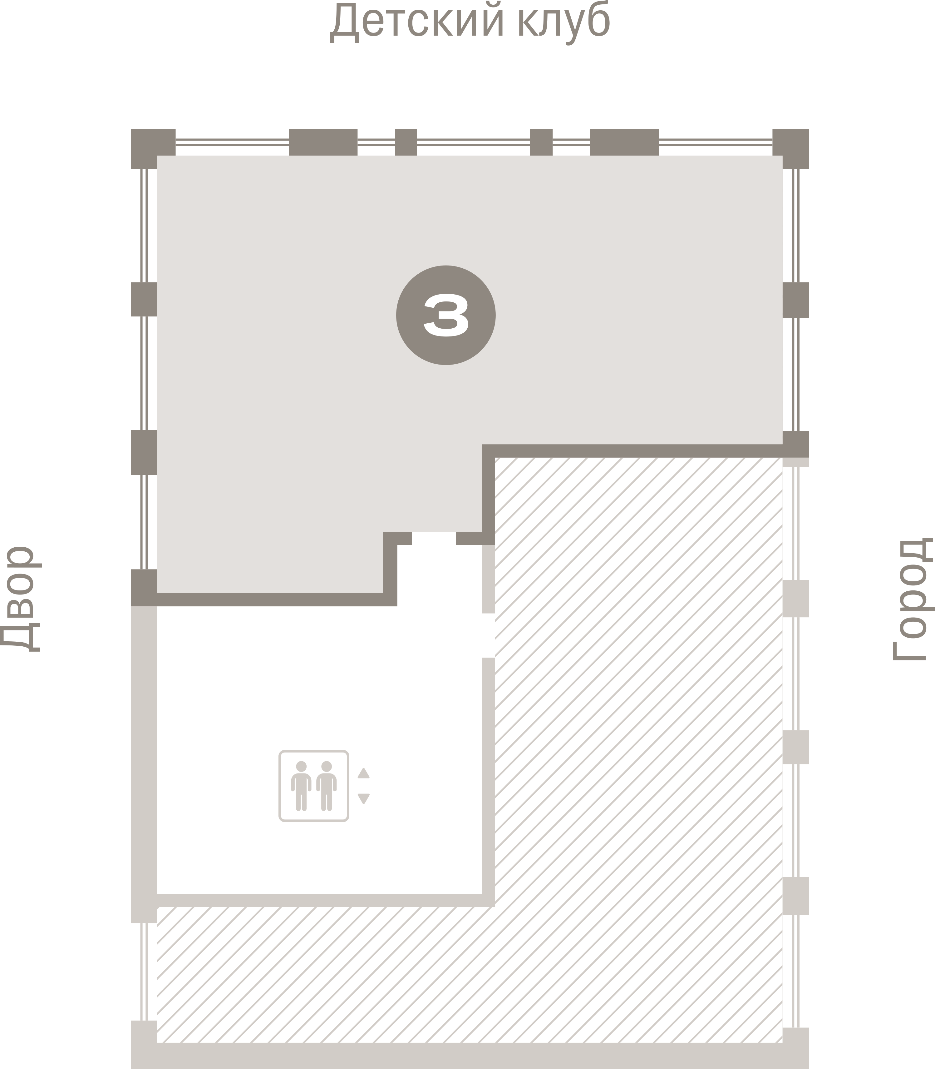 3 комн. Квартира 156.3 кв. м