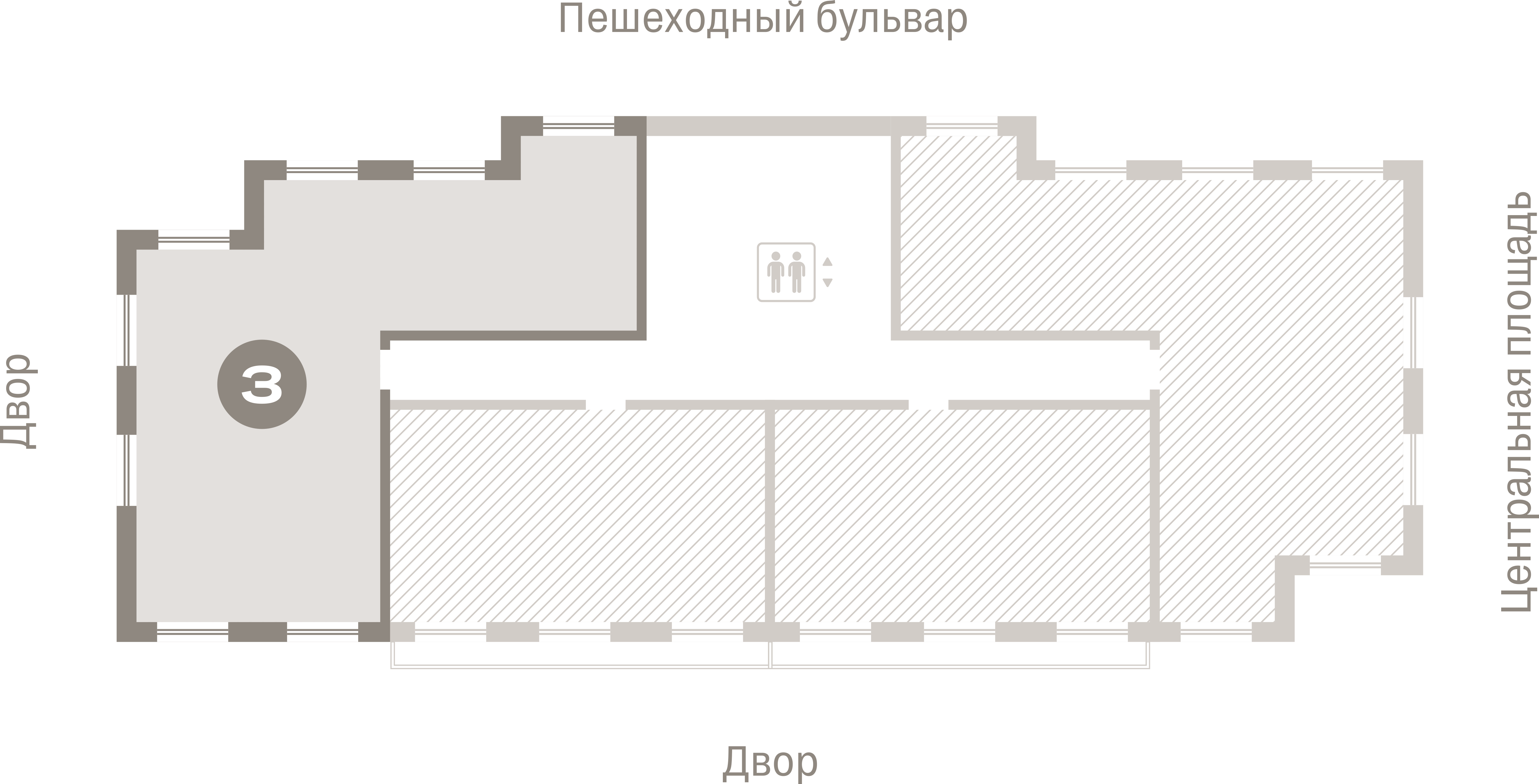 3 комн. Квартира 100.8 кв. м