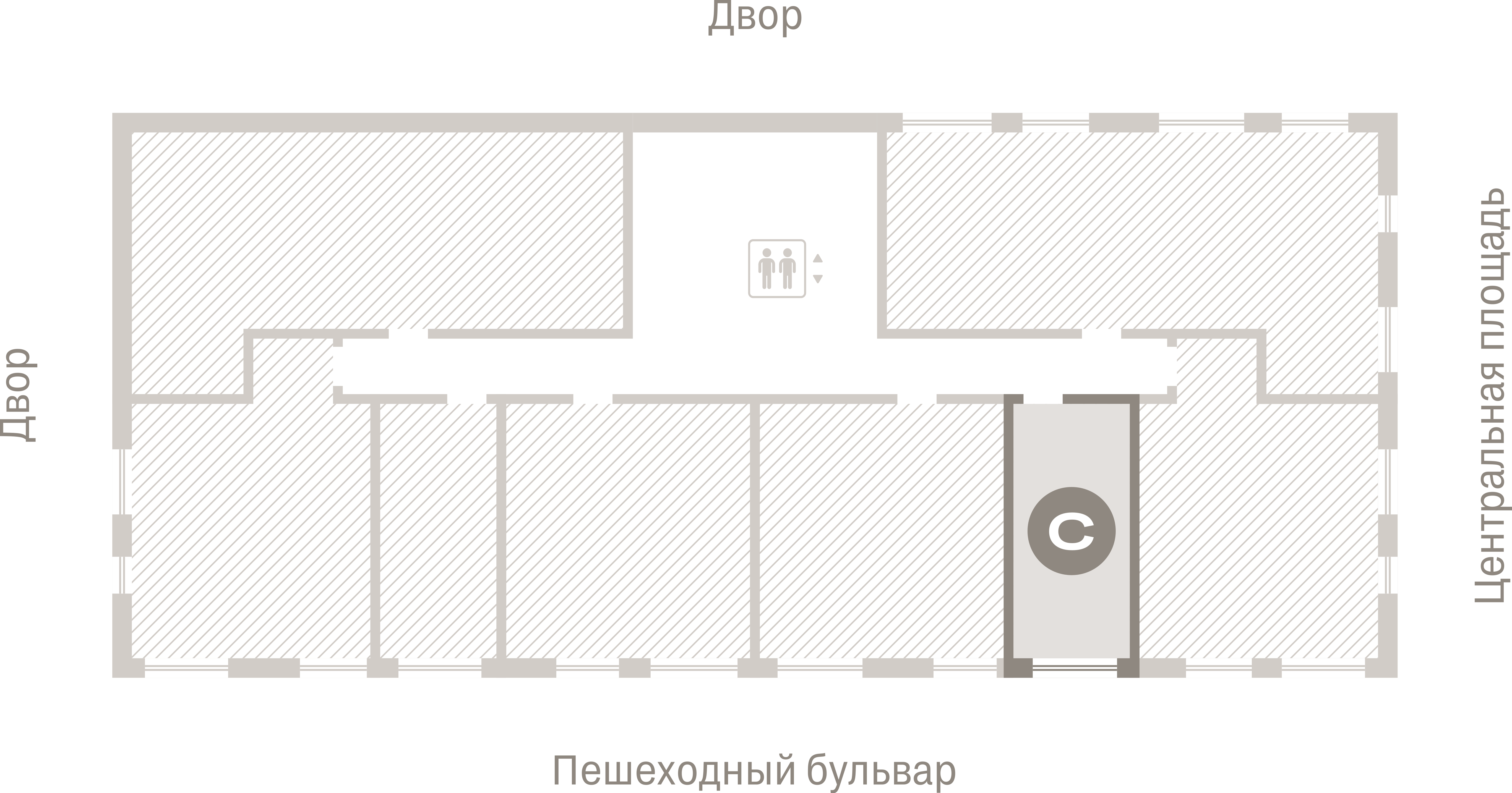 Квартира 21.5 кв. м