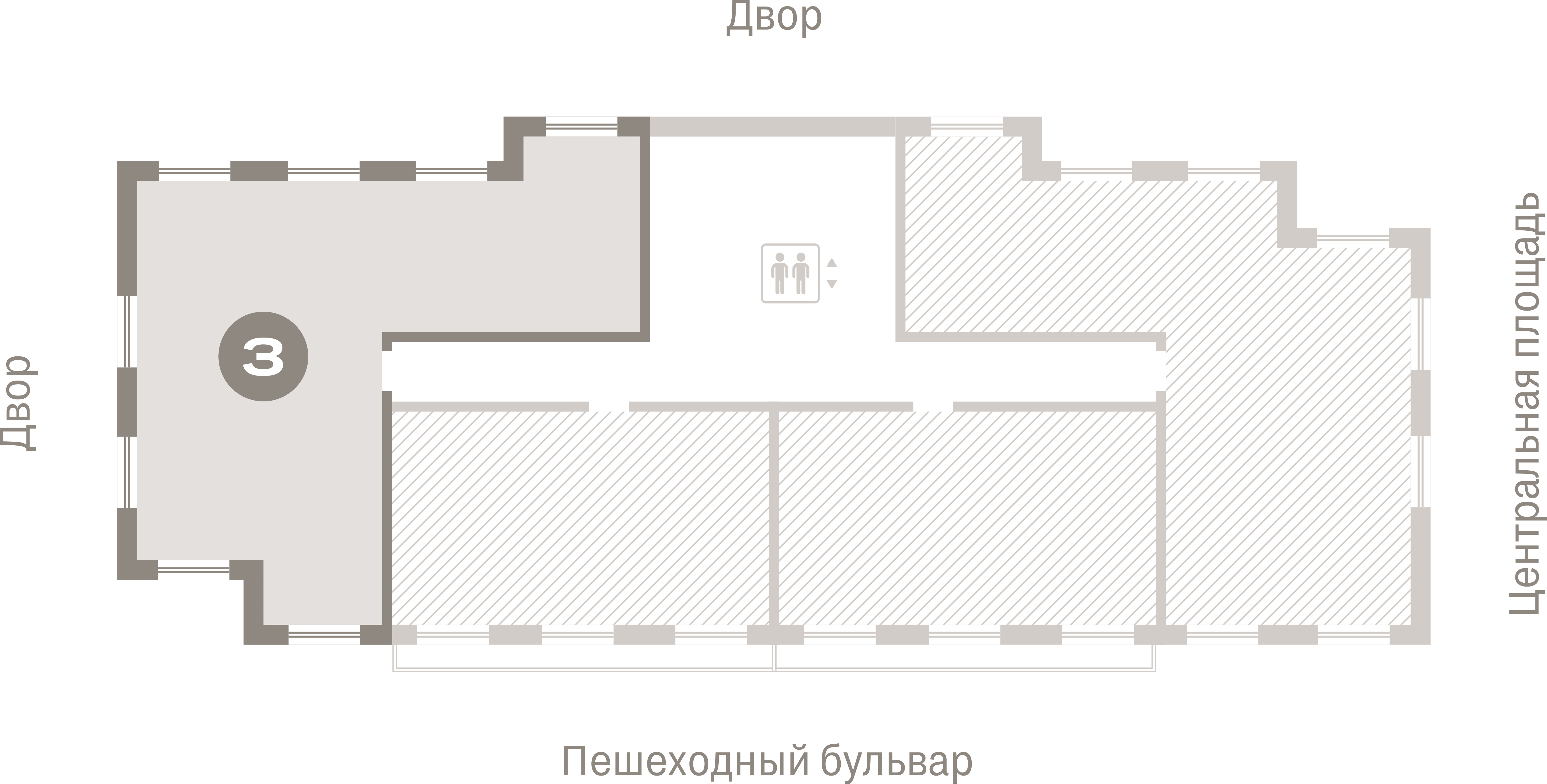 3 комн. Квартира 100.8 кв. м