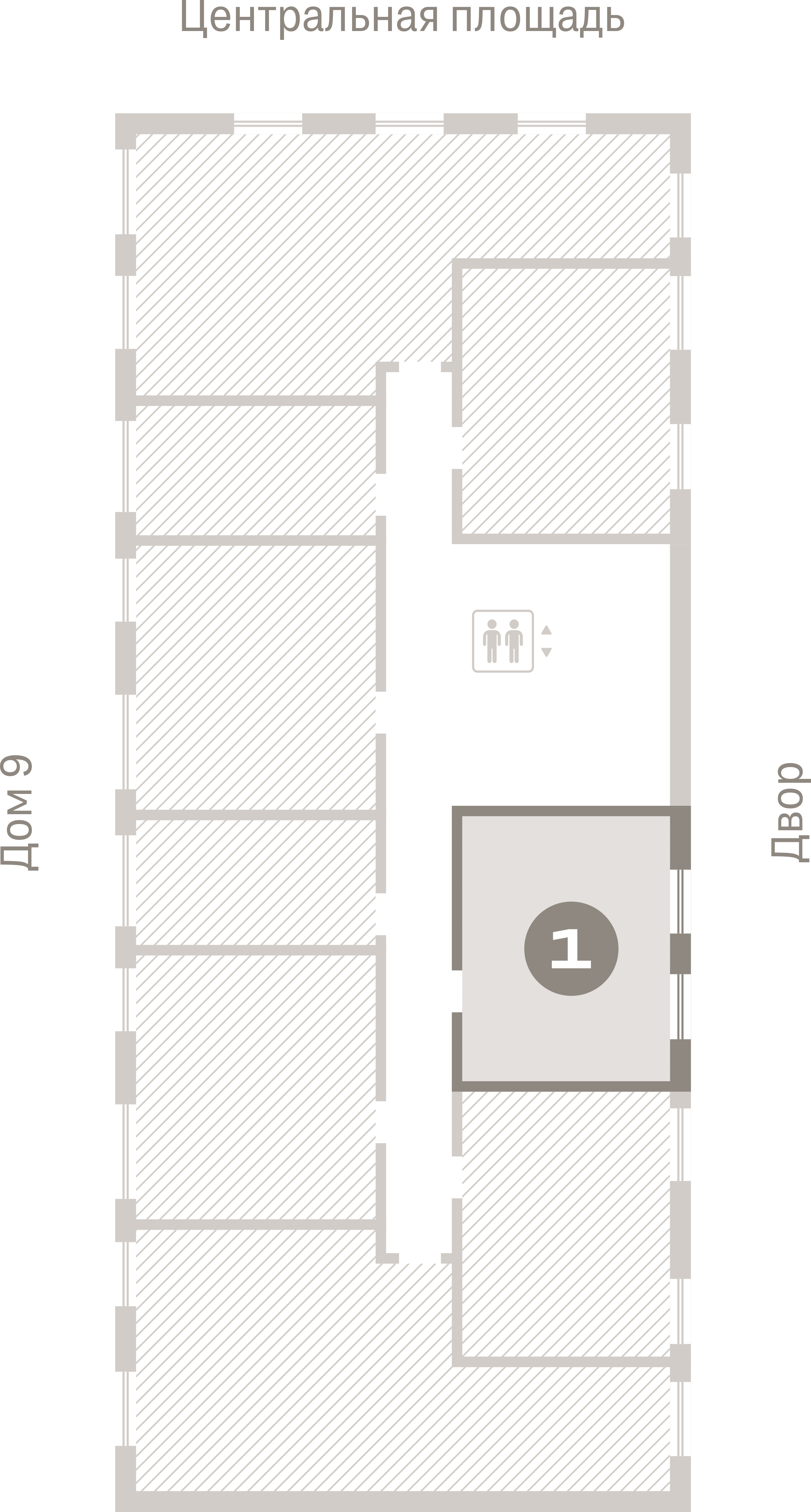 1 комн. Квартира 36.2 кв. м