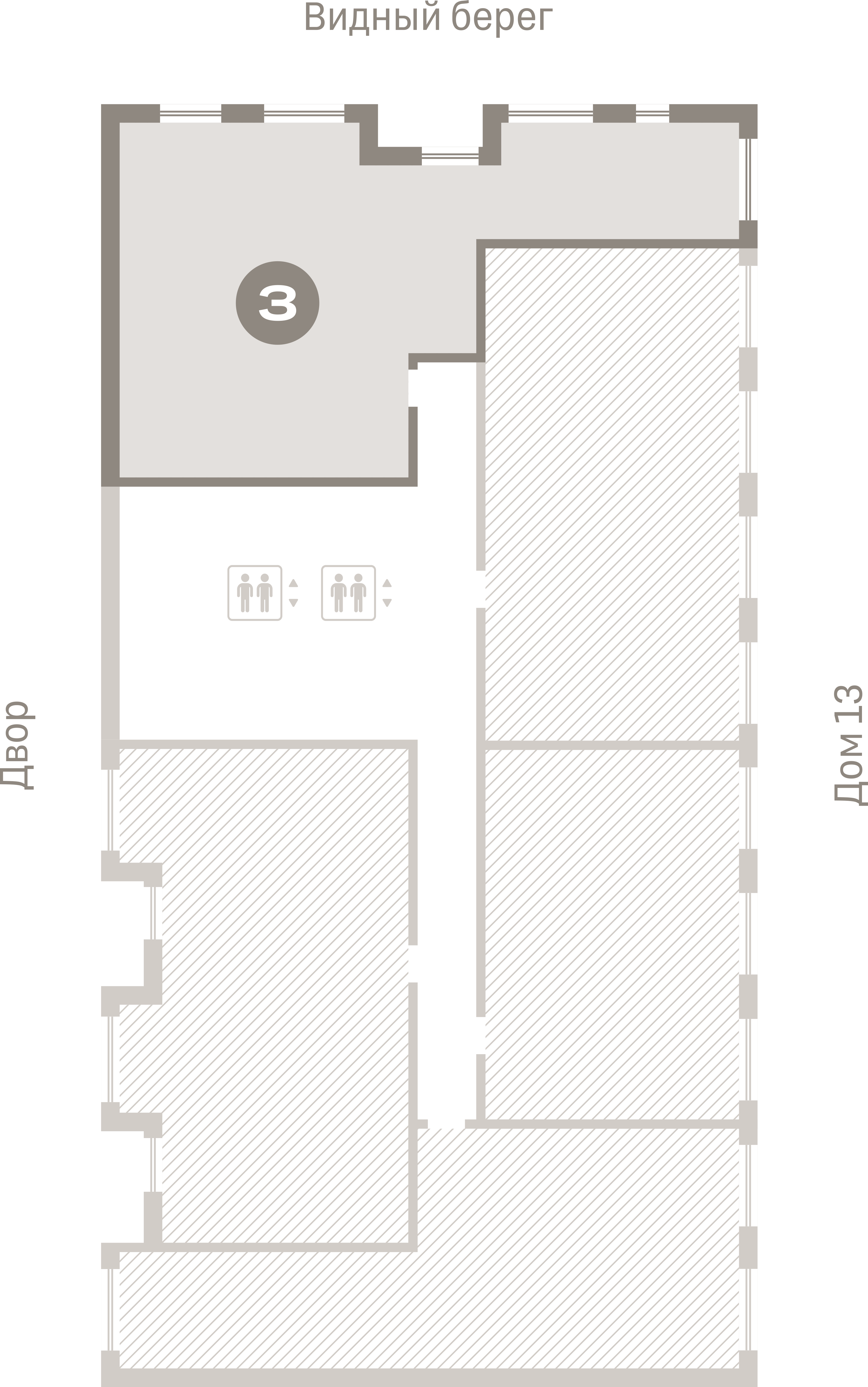 3 комн. Квартира 102.2 кв. м