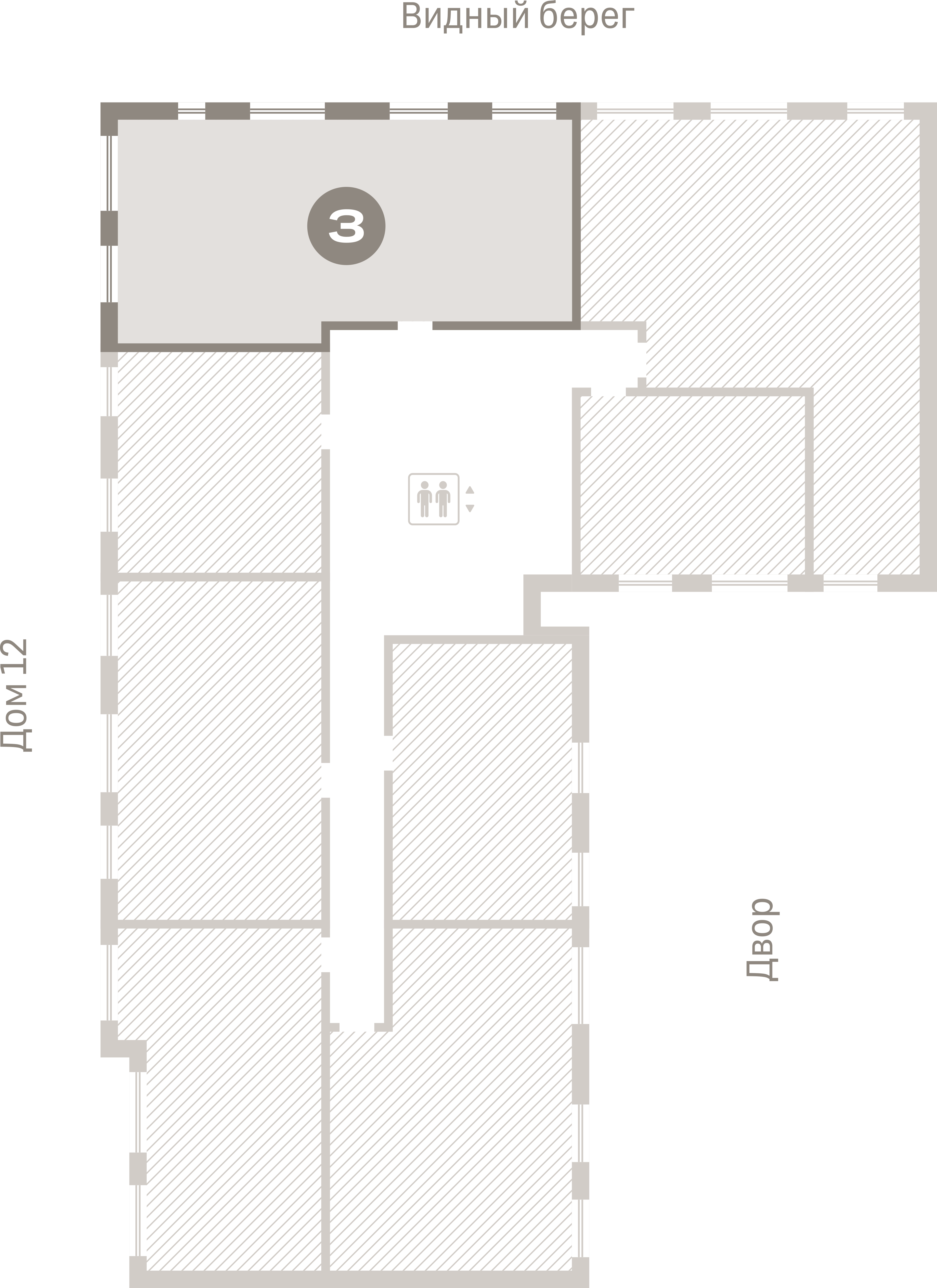 3 комн. Квартира 81.5 кв. м