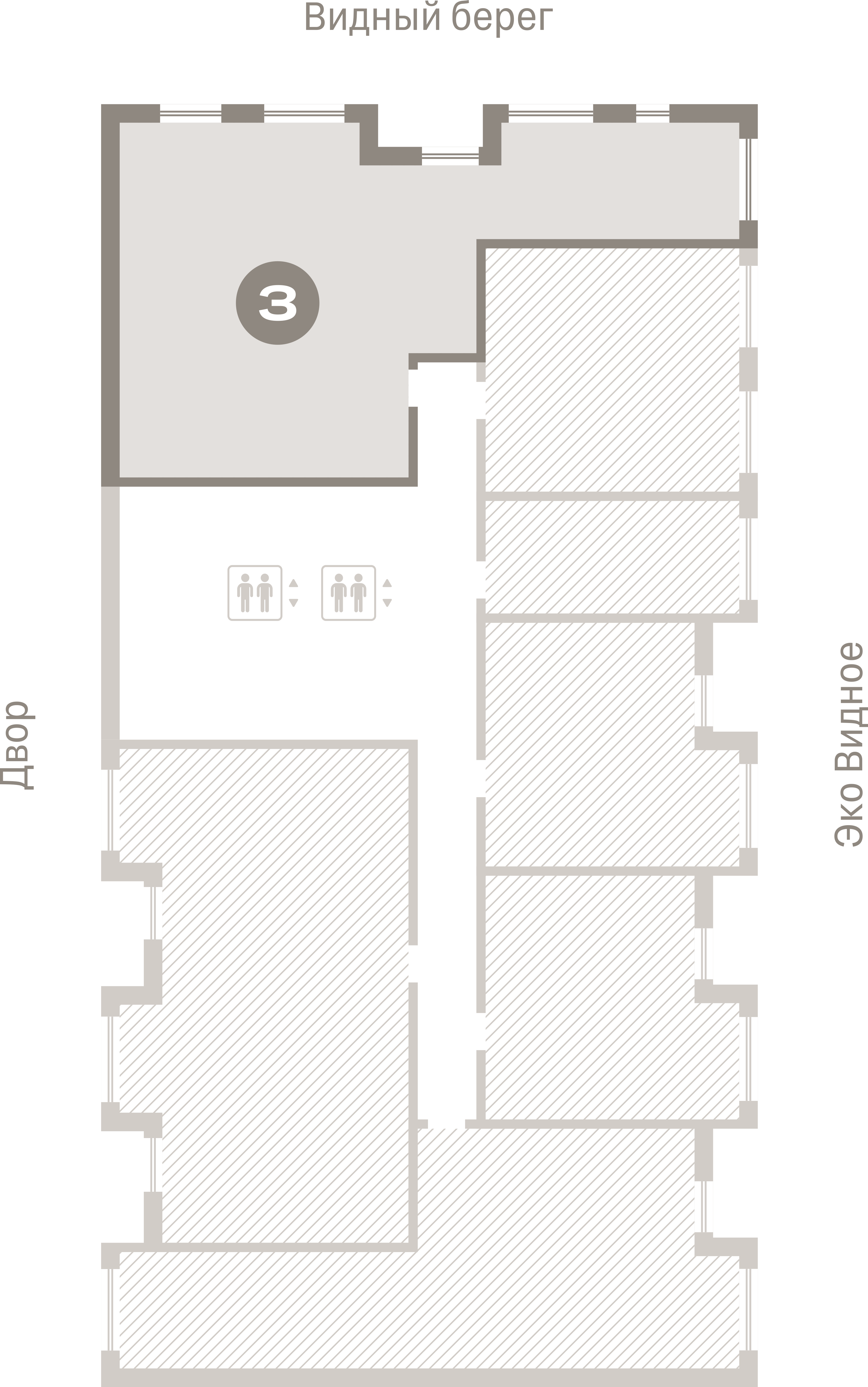 3 комн. Квартира 102.2 кв. м