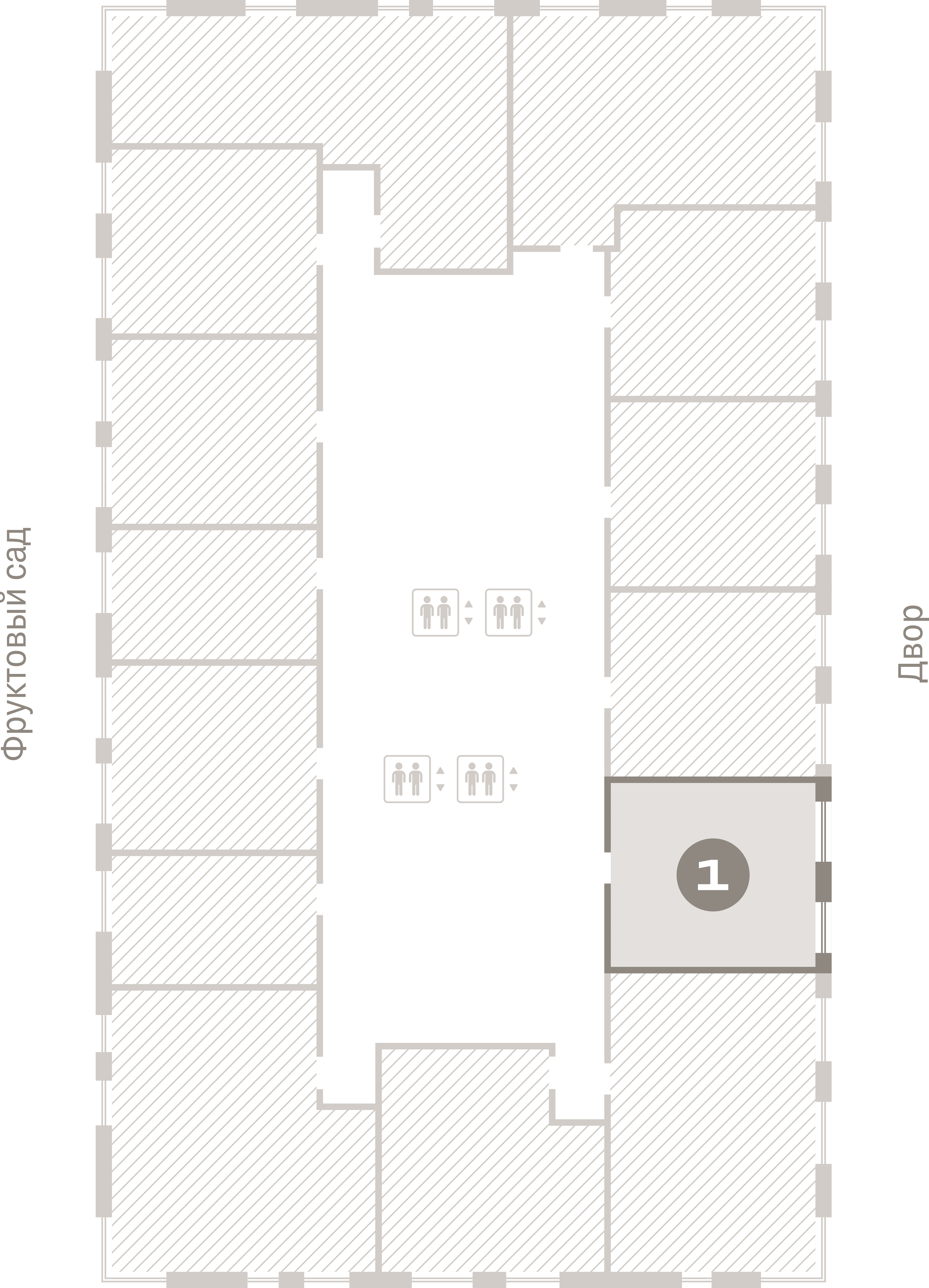 1 комн. Квартира 34.9 кв. м