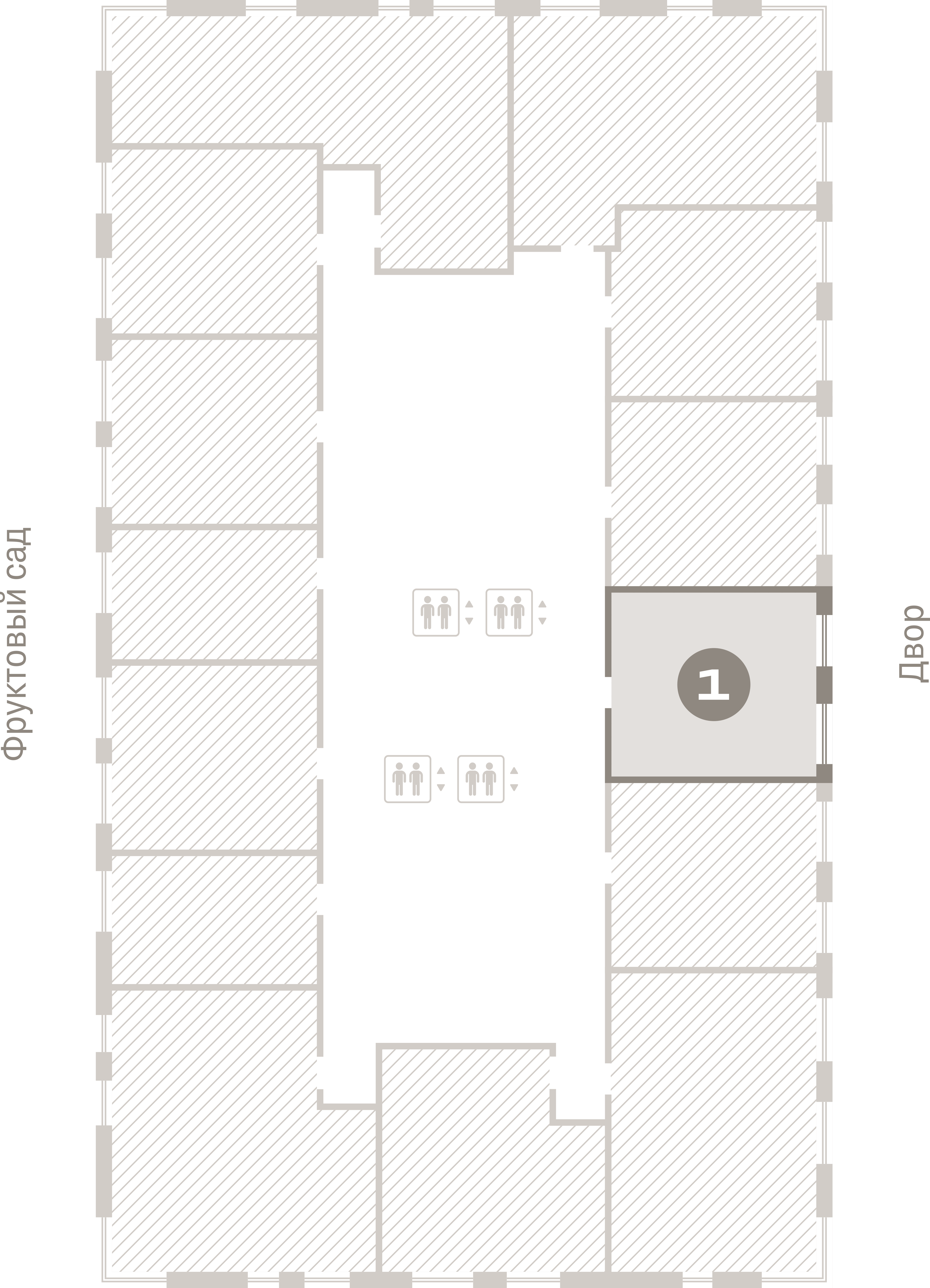 1 комн. Квартира 34.9 кв. м