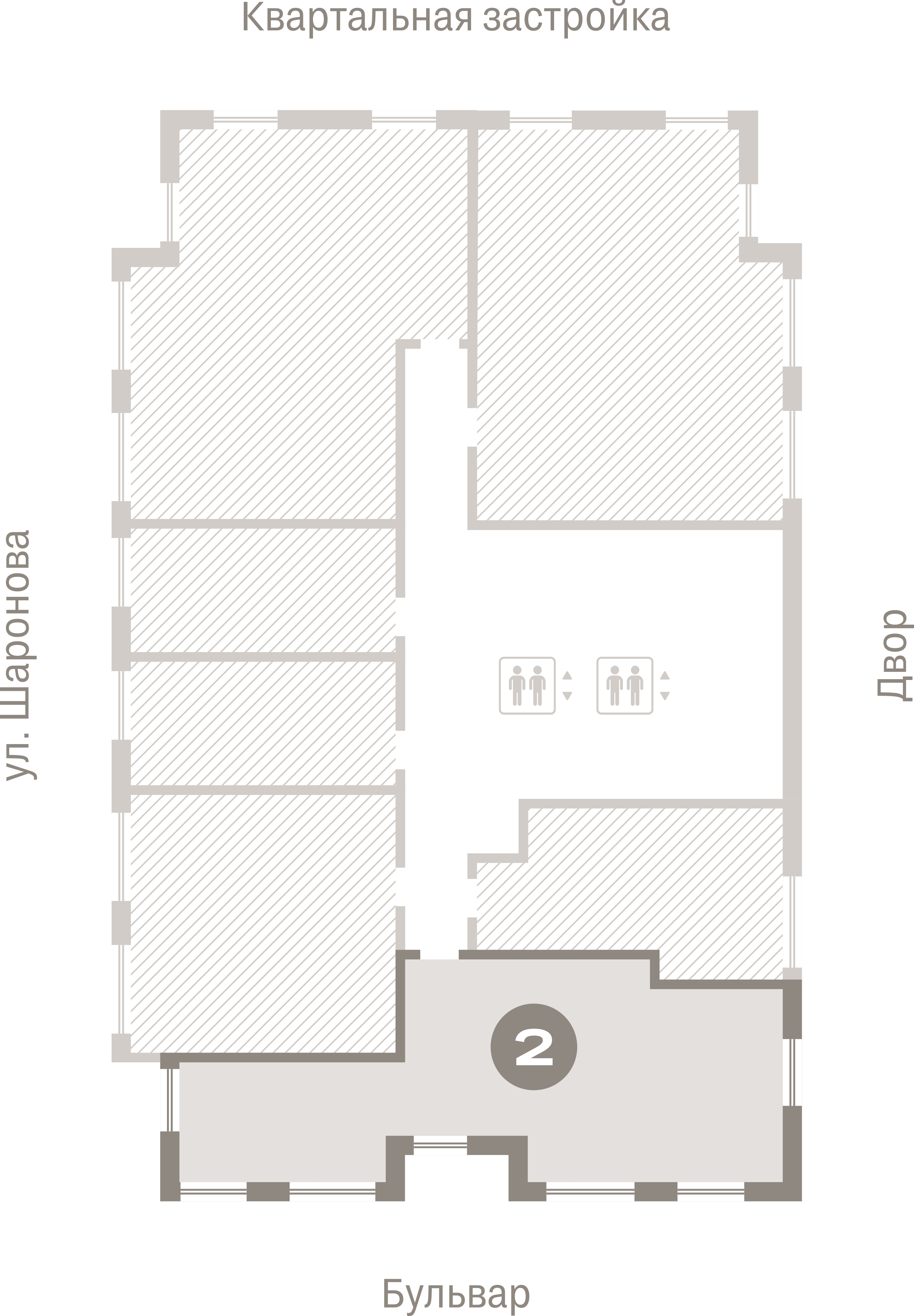 2-комнатная квартира, 70.28 кв.м, Кварталы Драверта, изображение-4