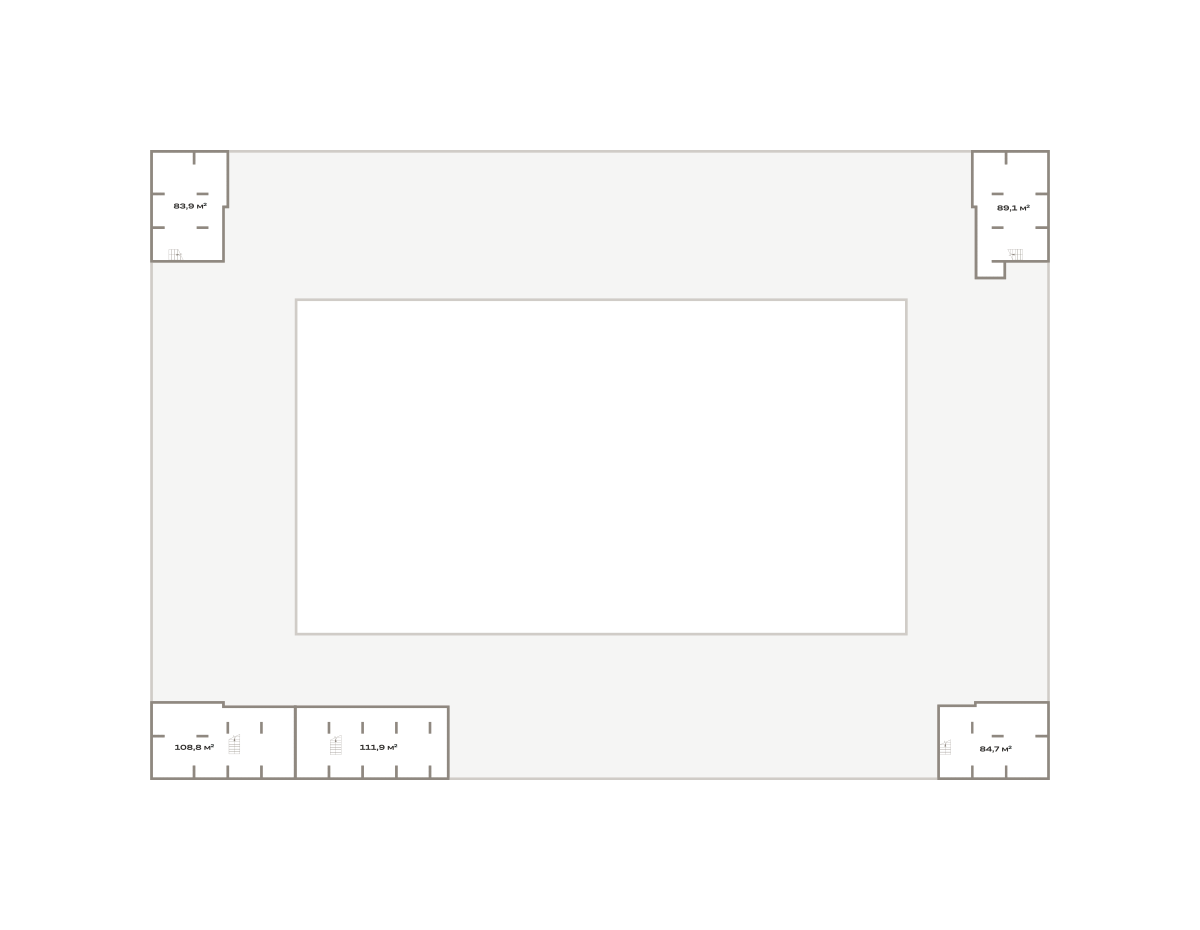 Коммерческое помещение №Панама01-Н-3-3.-1.1, 114.3 м²