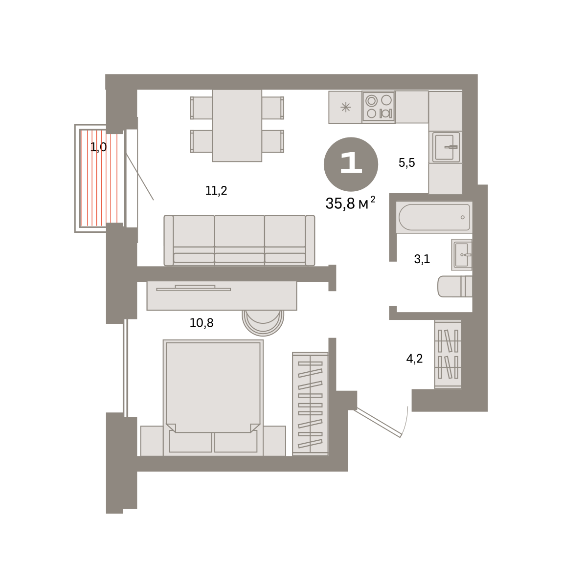 Квартира №103