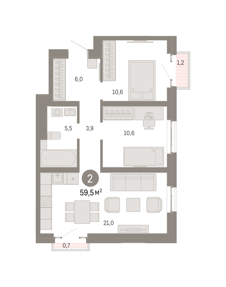 Квартира №1287