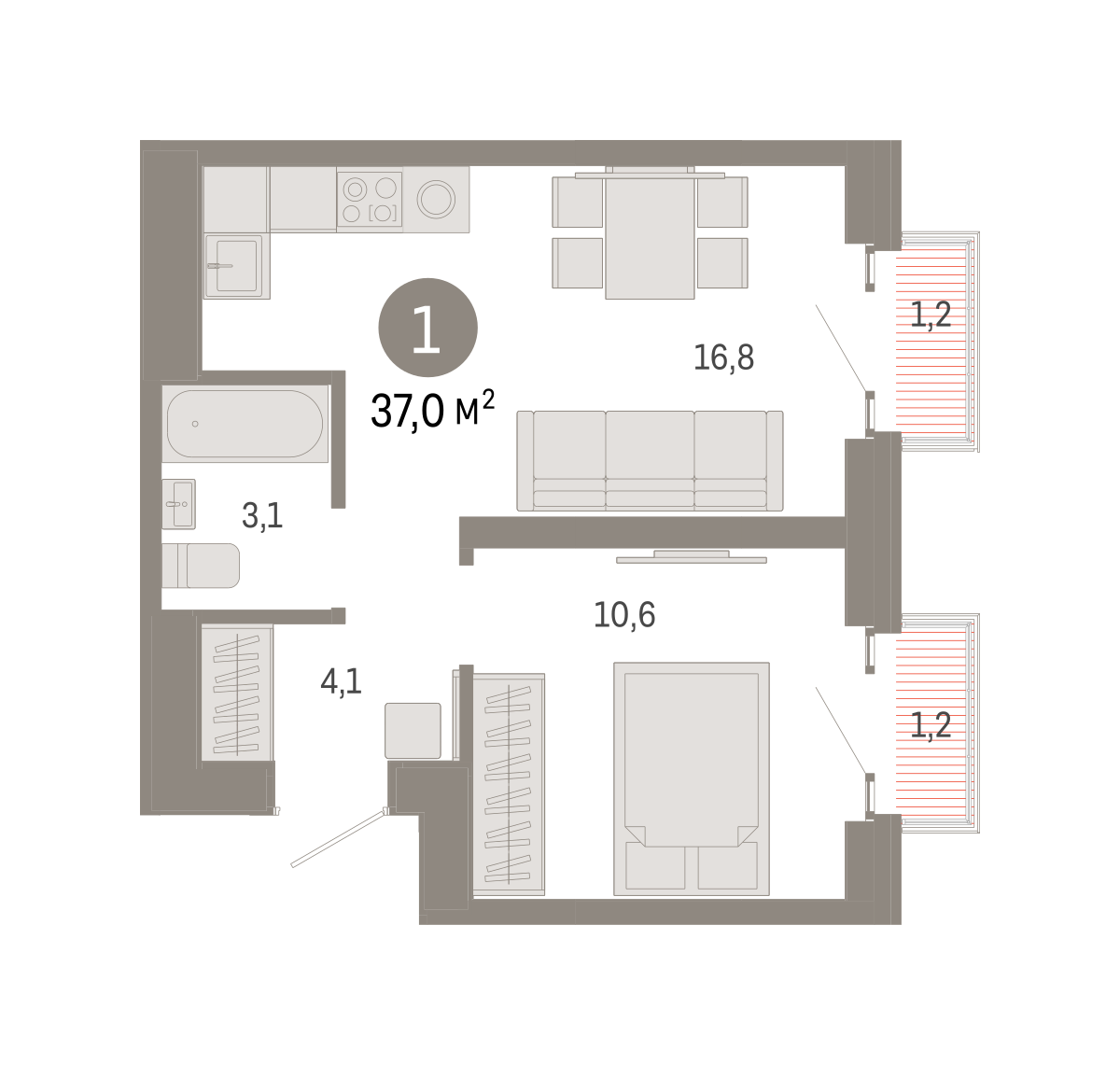 Квартира №815