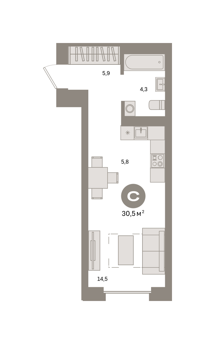 Квартира №1034