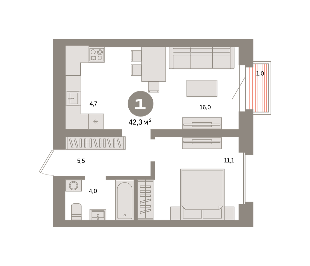 Квартира №1162