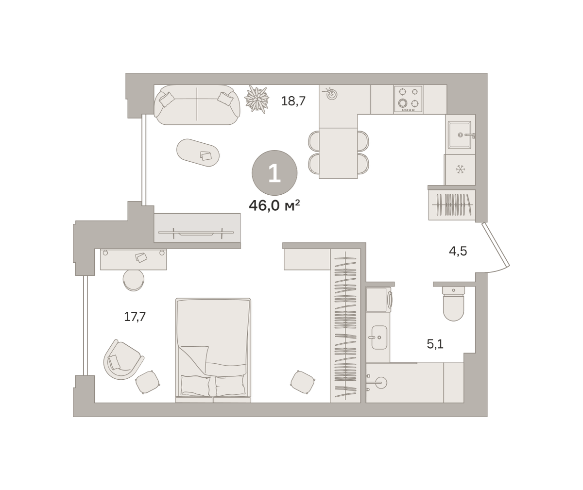 Квартира №591