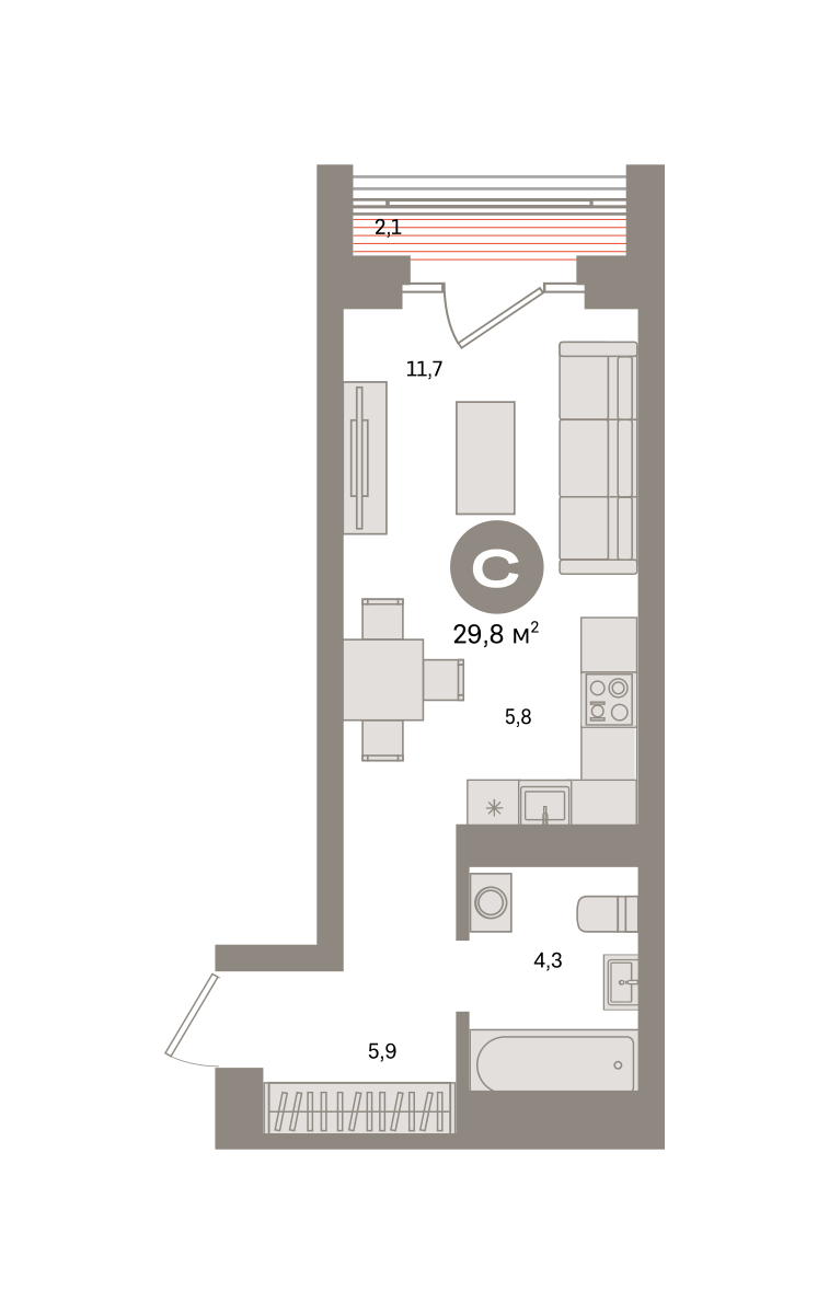 Квартира №1201