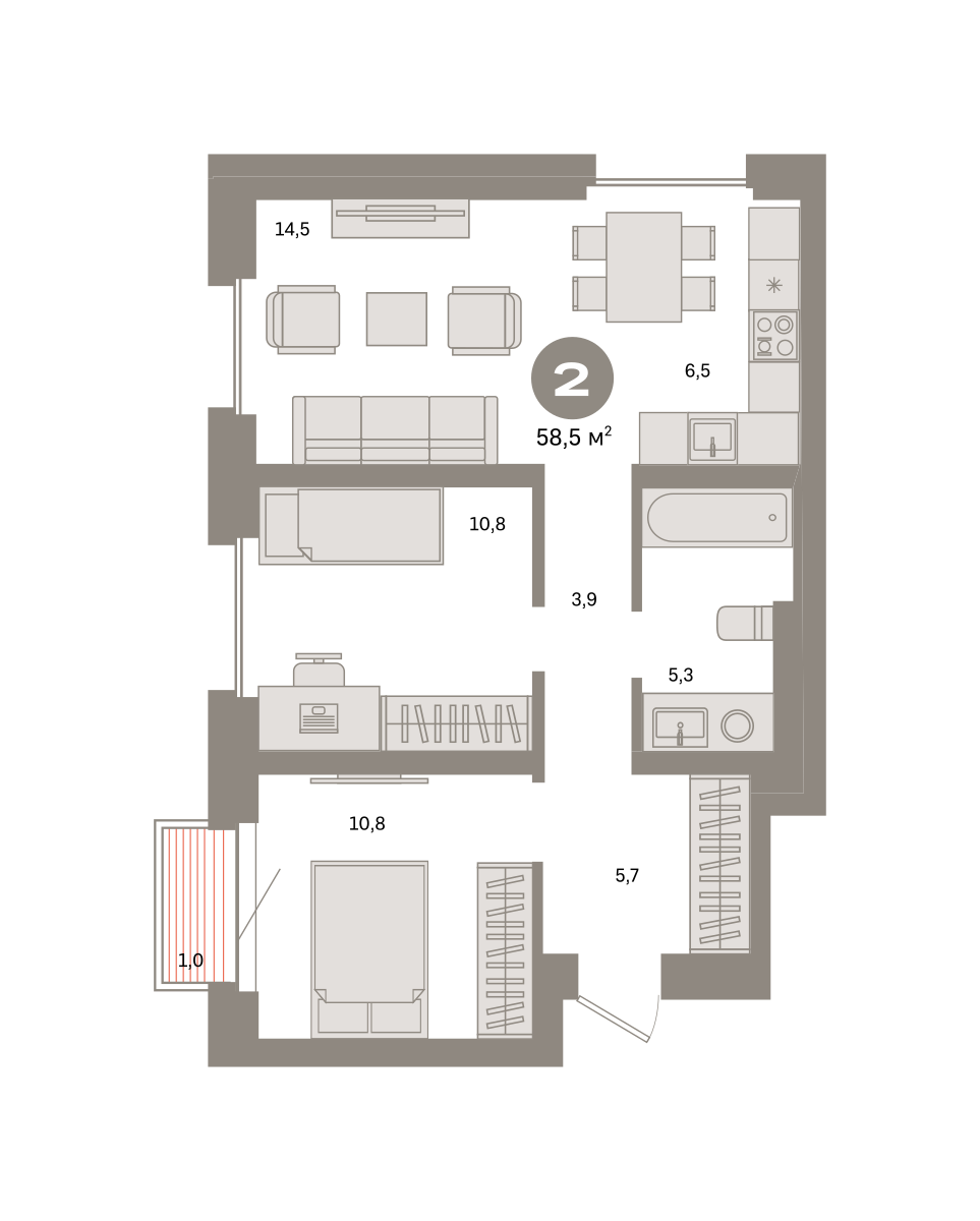 Квартира №706