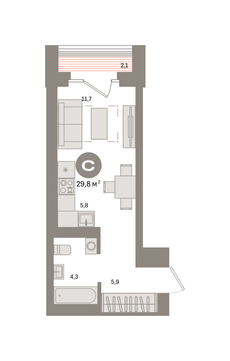 Квартира №1088