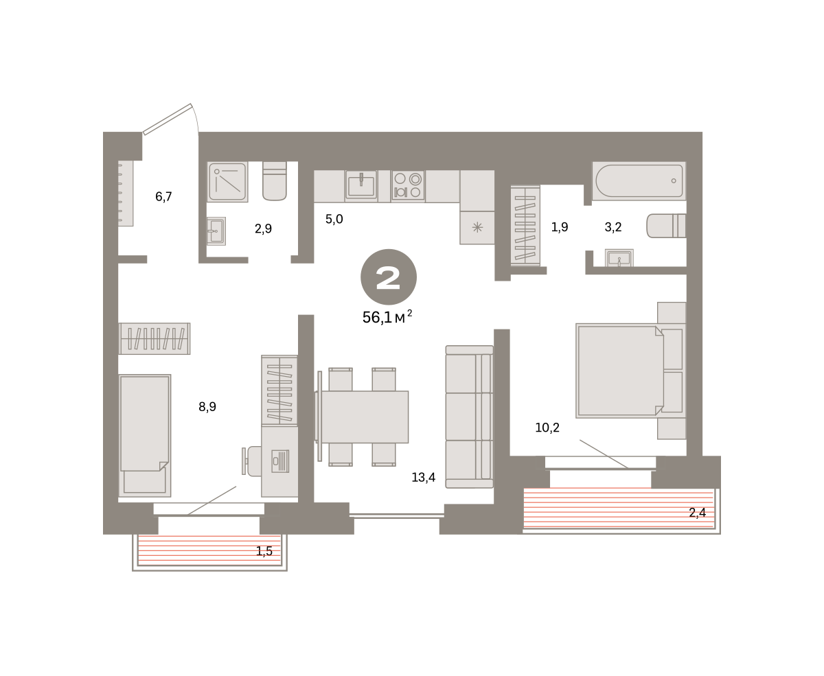 Квартира №943