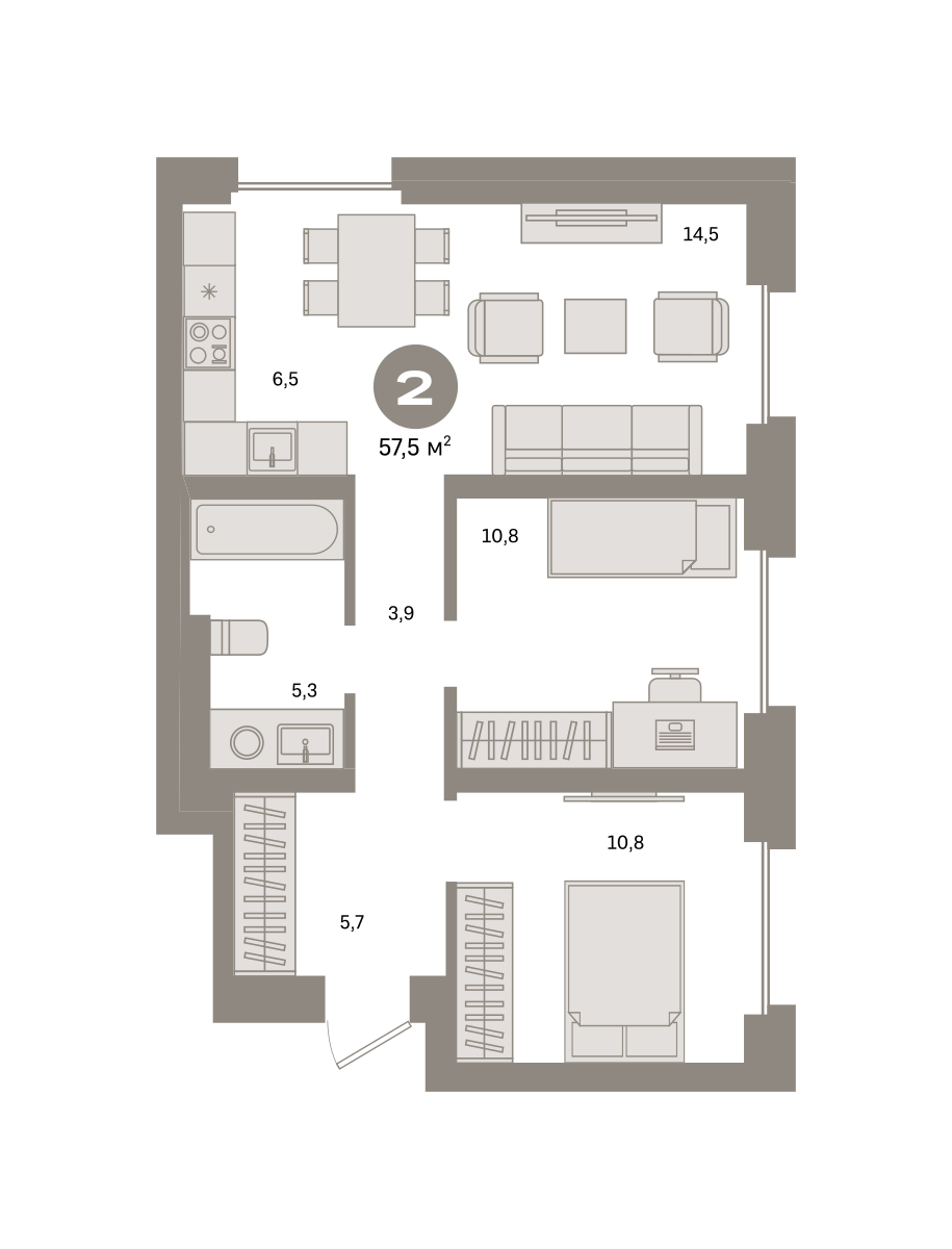 Квартира №697