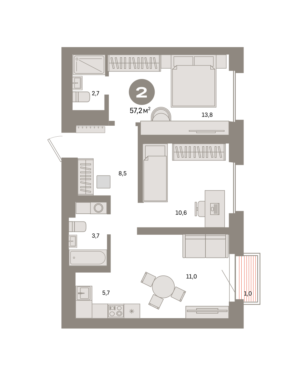 Квартира №167