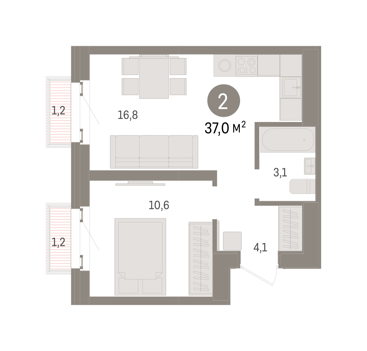 Квартира №846