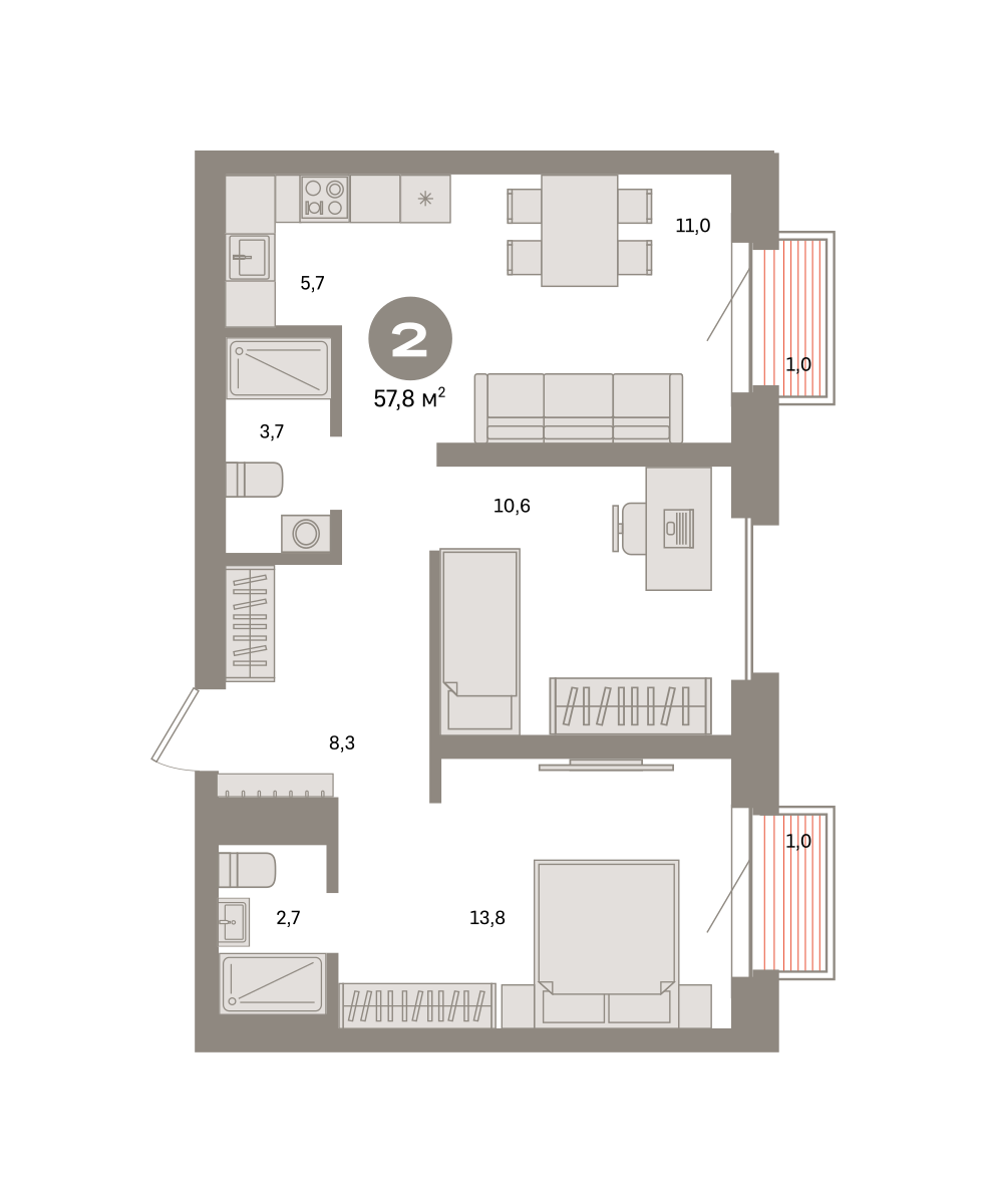 Квартира №653