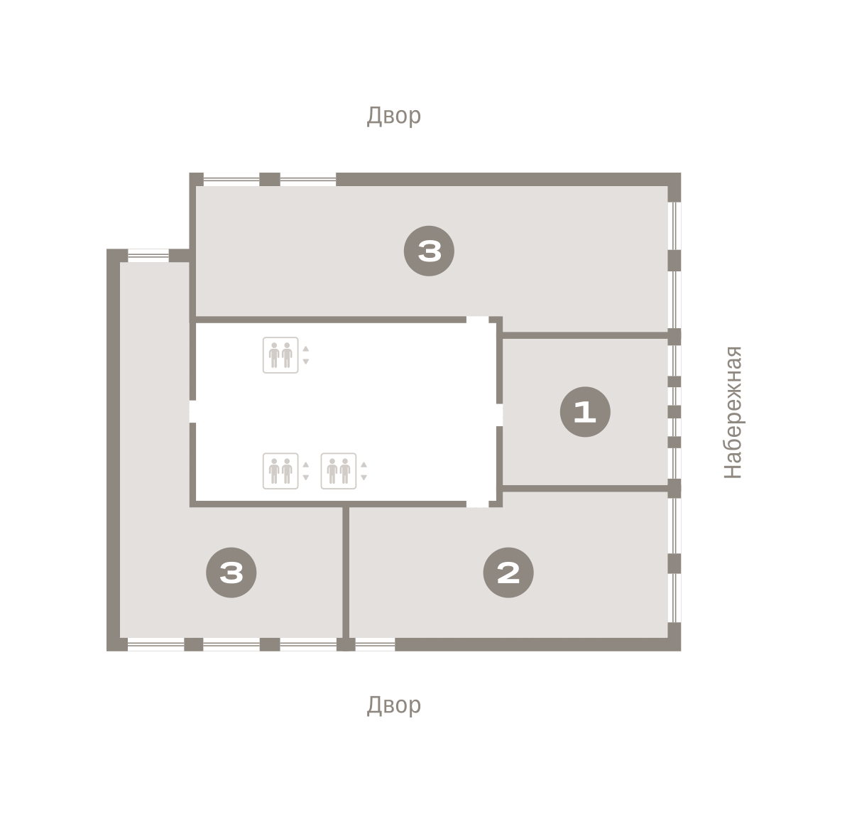 2х-комнатная квартира в ЖК Дом А