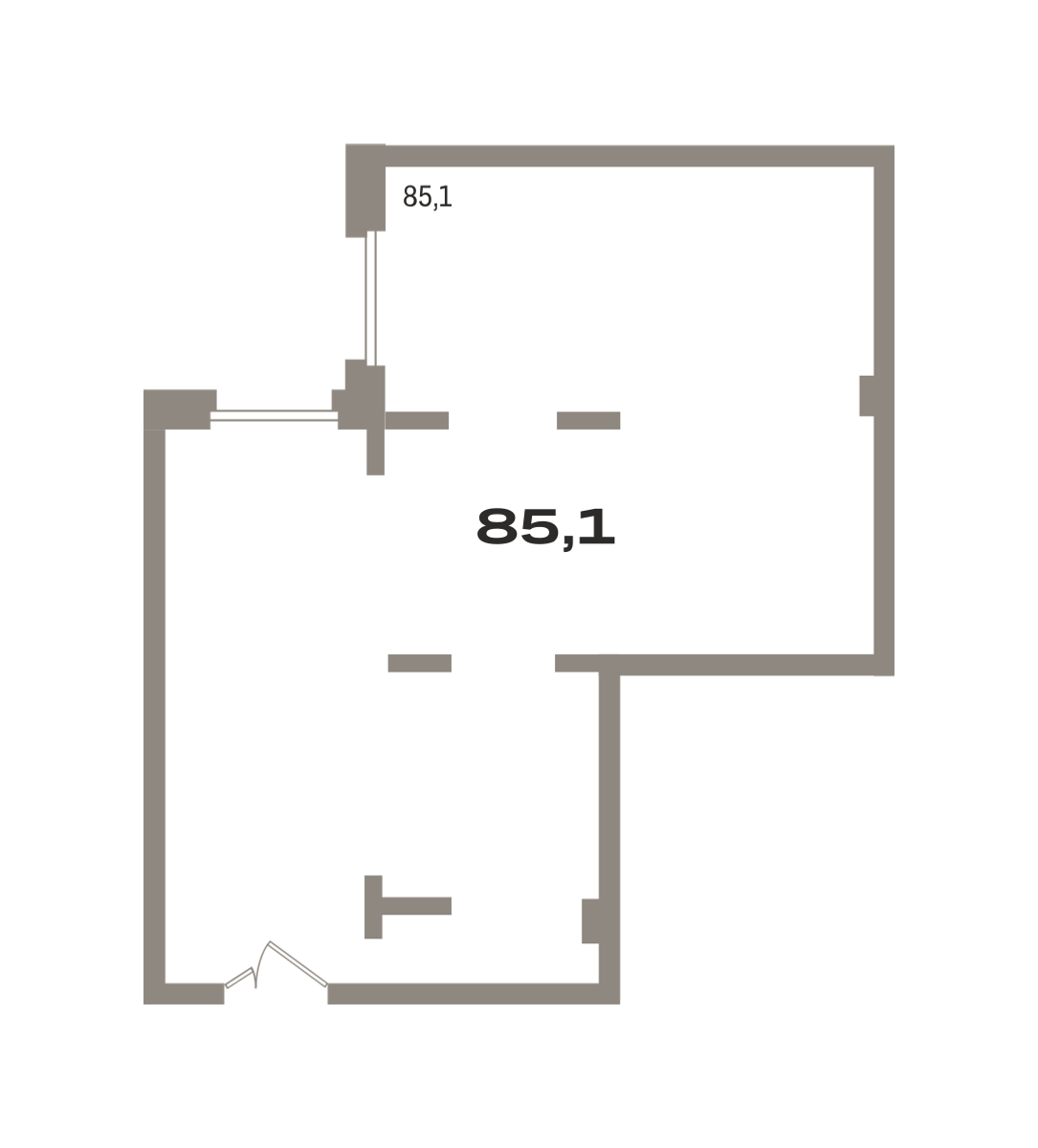 Коммерческое помещение №РП-07-н-3-3.2.15, 81.8 м²
